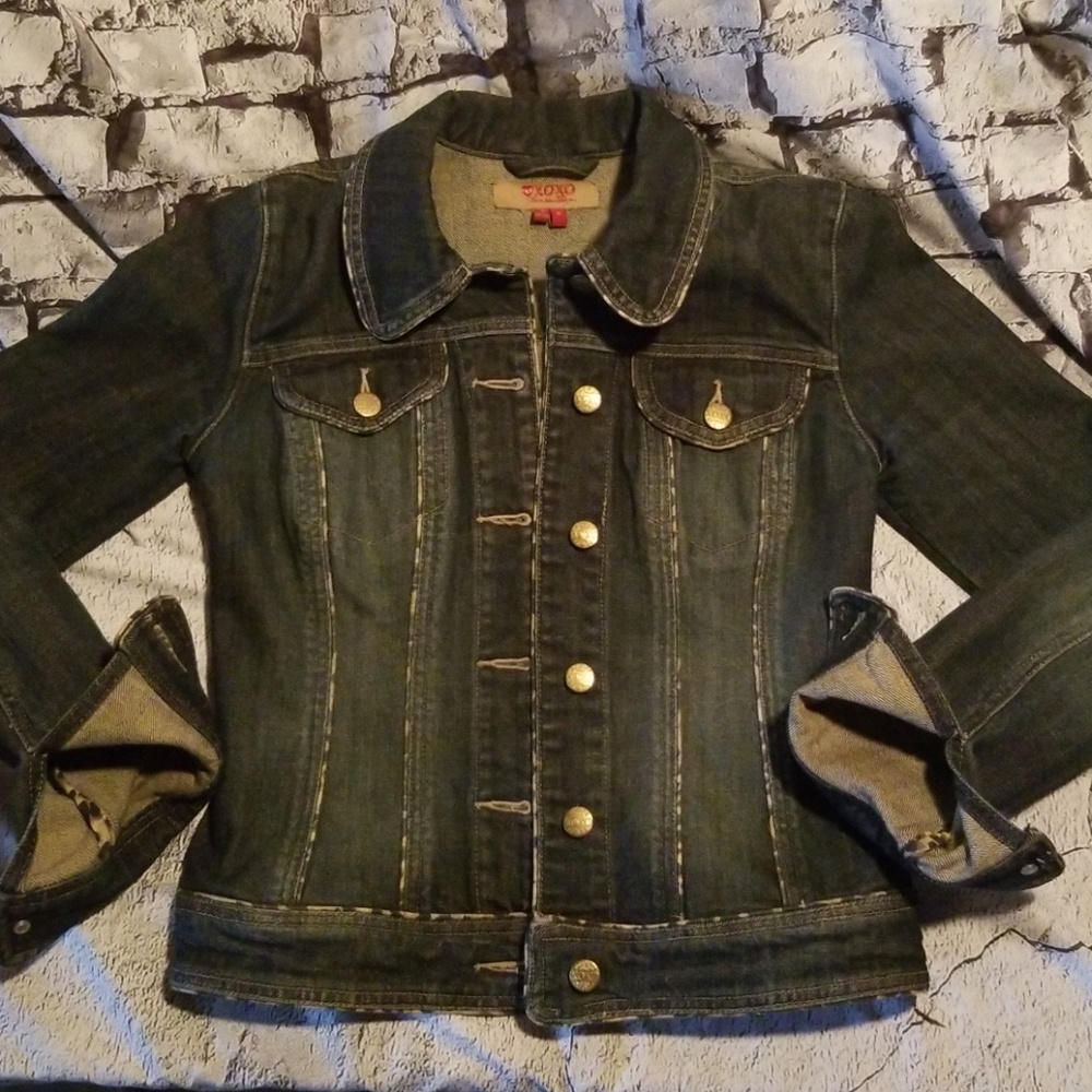 ❤XOXO Super Cute Denim Jean Jacket